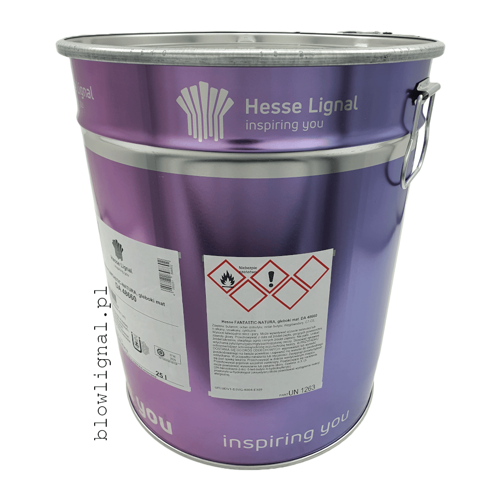 BESTSELLER LAKIER HESSE FANTASTIC-NATURA DA 48660 (25 L) – Efekt Surowego Drewna, Tępy Mat - obrazek 2