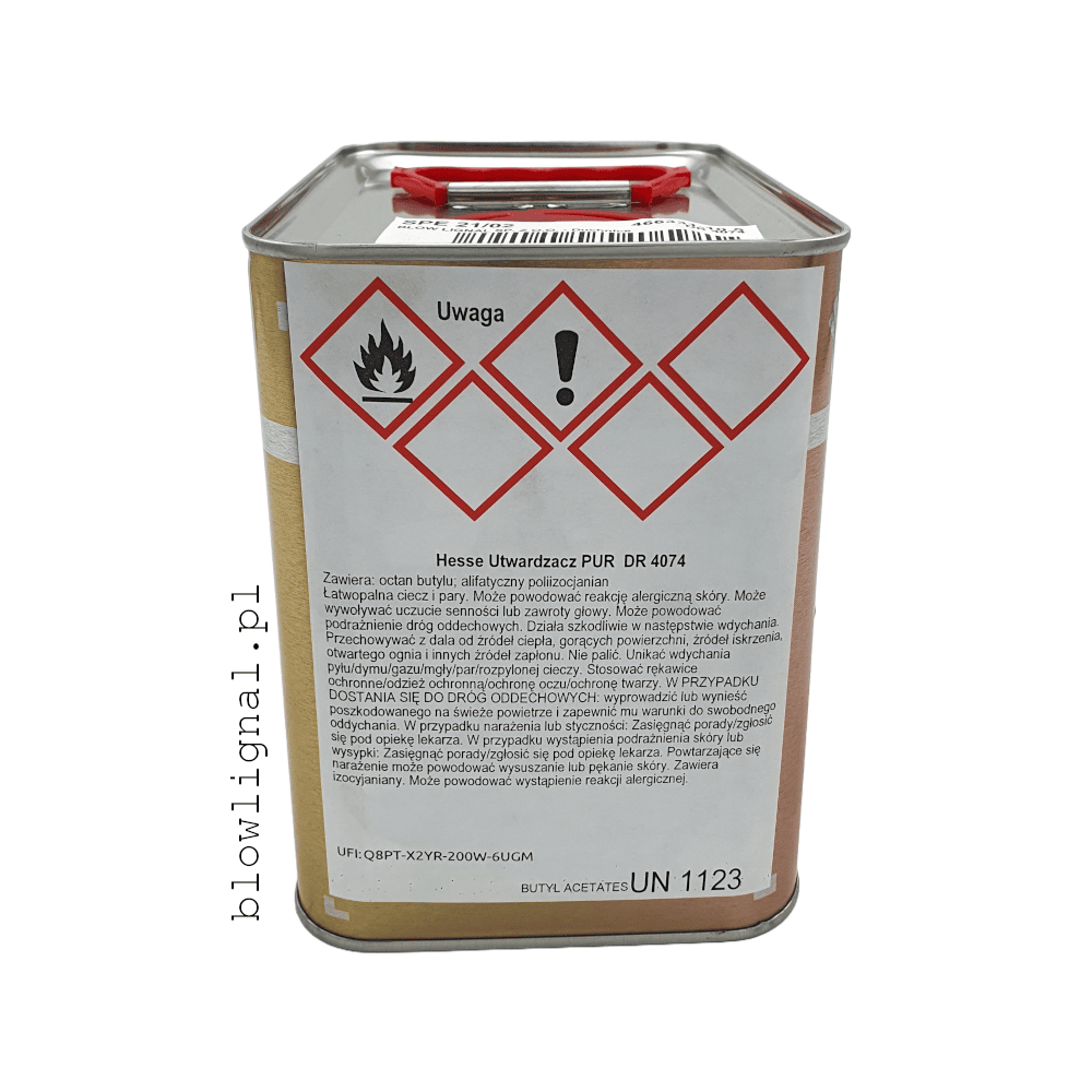 dr 4074 2,5 l utwardzacz do lakierów pur hesse lignal