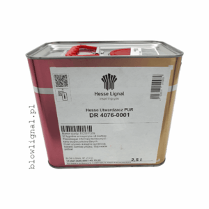 hesse-lignal-dr-4076-0001-utwardzacz-specjalny-szklo-metal-2-5l Oryginalne opakowanie 2,5 L specjalistycznego utwardzacza Hesse Lignal DR 4076-0001 do szkła i metalu