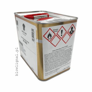 DR 4085 utwardacz pur hesse lignal 2,5 litrowe opakowanie metalowe orginalne hesse lignal numer 2 opakowanie 2,5 litrowe hesse lignal utwardzacz do systemów pur pod kątem widać piktogramy