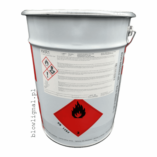 Konwerter Poliuretanowy Milesi KKR1 – BIAŁY, Baza Kolorystyczna, 20 kg PÓŁMAT 20 GLOSS