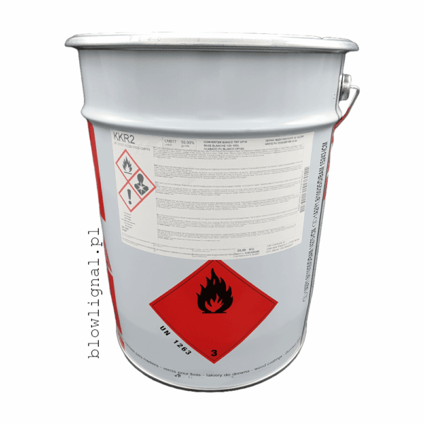 Konwerter Poliuretanowy Milesi KKR2 – MAT 10 Gloss, Baza Kolorystyczna, 20 kg