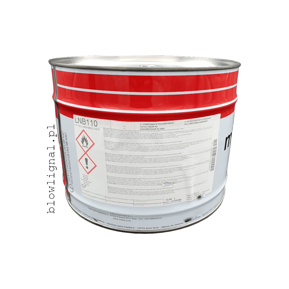 utwardzacz do lakierów poliuretanowych do połysków khr1 kda1 12,5 l metalowe orginalne opakowanie