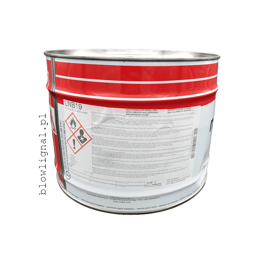 utwardzacz lnb19 dedykowany do bazy lkr6927 która daje efekt antyfinger 12,5 l orginalne metalowe opakowanie