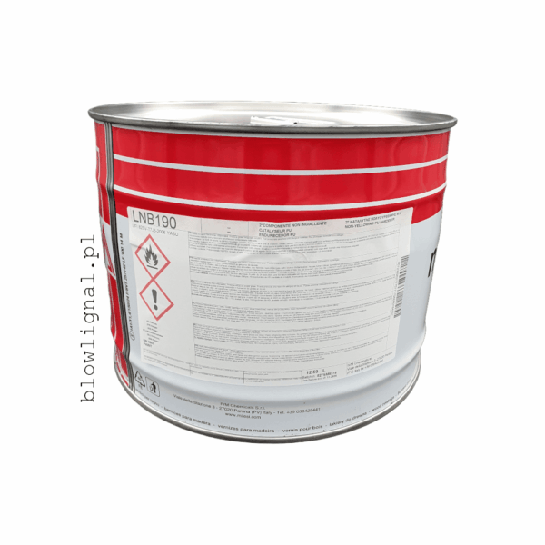 utwardzacz dedykowany do lakierów podłogowych milesi orginalne metalowe opakowanie 12,5 l blowlignal oficjalny dystrybutor