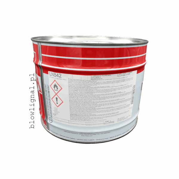 utwardzacz lnb42 do lakierów poliuretanowych 12,5 l orginalne metalowe opakowanie