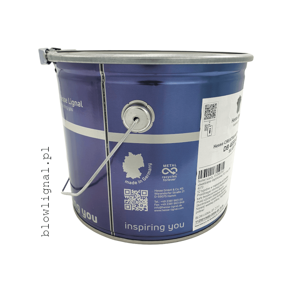 puszka orginalna 5 litrowa hesse lignal widać kod qr