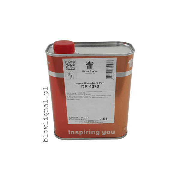 dr 4070 utwardzacz do lakierów bezbarwnych pur hesse lignal w wygodnym metalowym orginalnym 0,5 litrowym opakowaniu