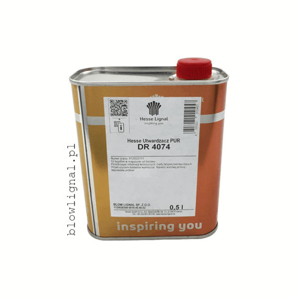 utwardzacz dr 4074 dedykowany do lakierów pur z seri thixo-pur 0,5 litrowe opakowanie wygodne metalowe orginalne