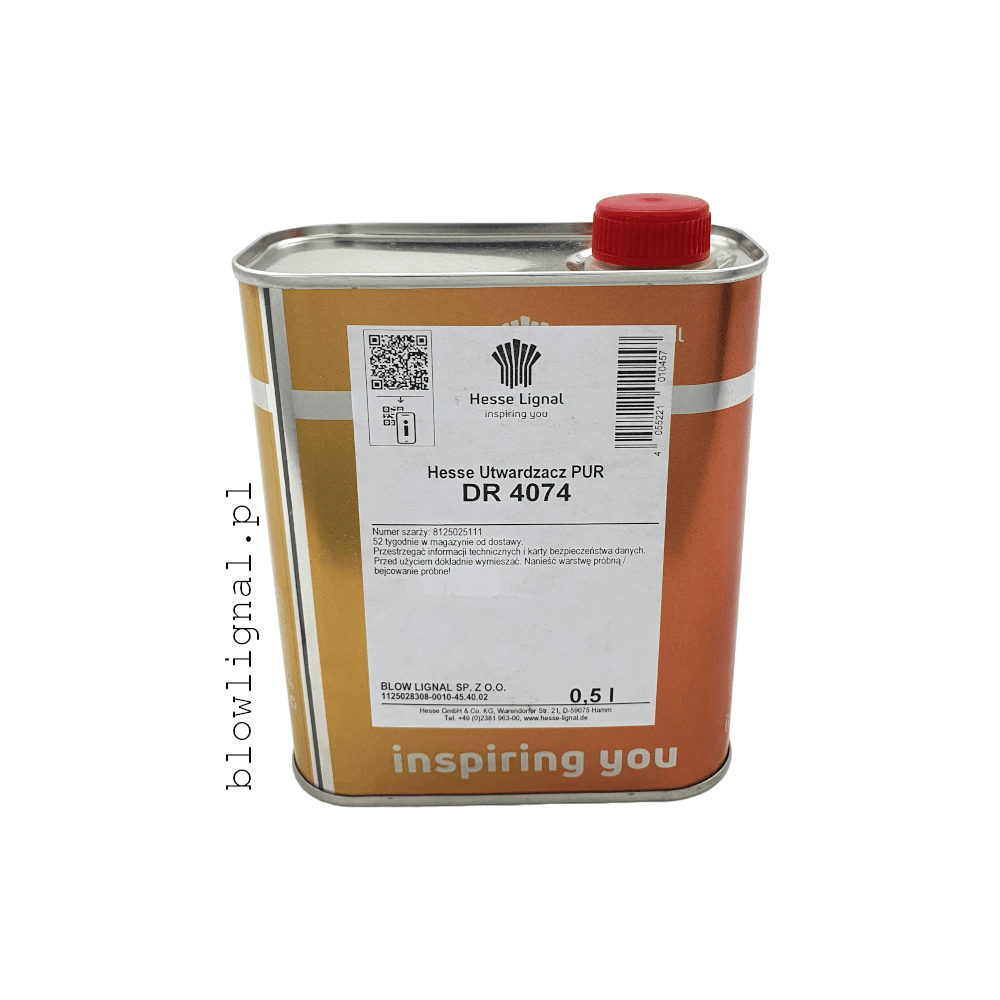 utwardzacz dr 4074 dedykowany do lakierów pur z seri thixo-pur 0,5 litrowe opakowanie wygodne metalowe orginalne