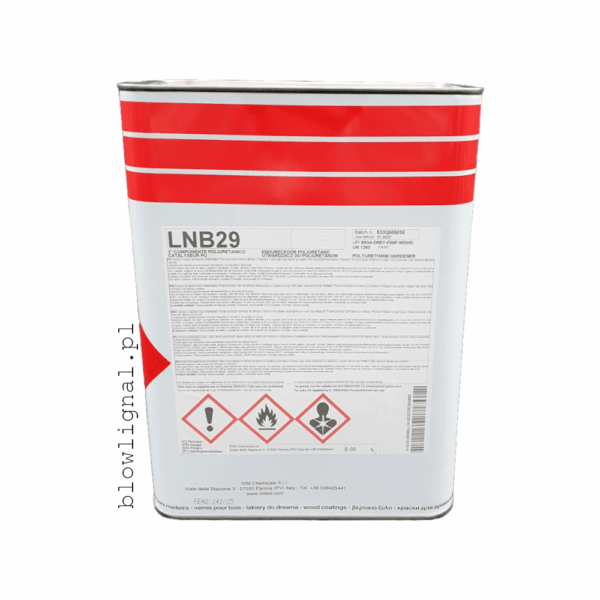 lnb29 utwardzacz poliuretanowy 5 l orginalne opakowanie dedykowany do lbr15