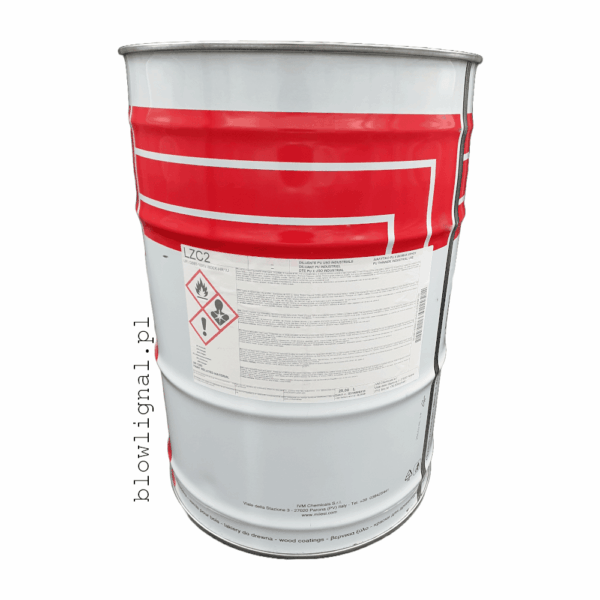 rozcieńczalnik bardzo szybki lzc2 do podkładu 25 l orginalne metalowe opakowanie milesi