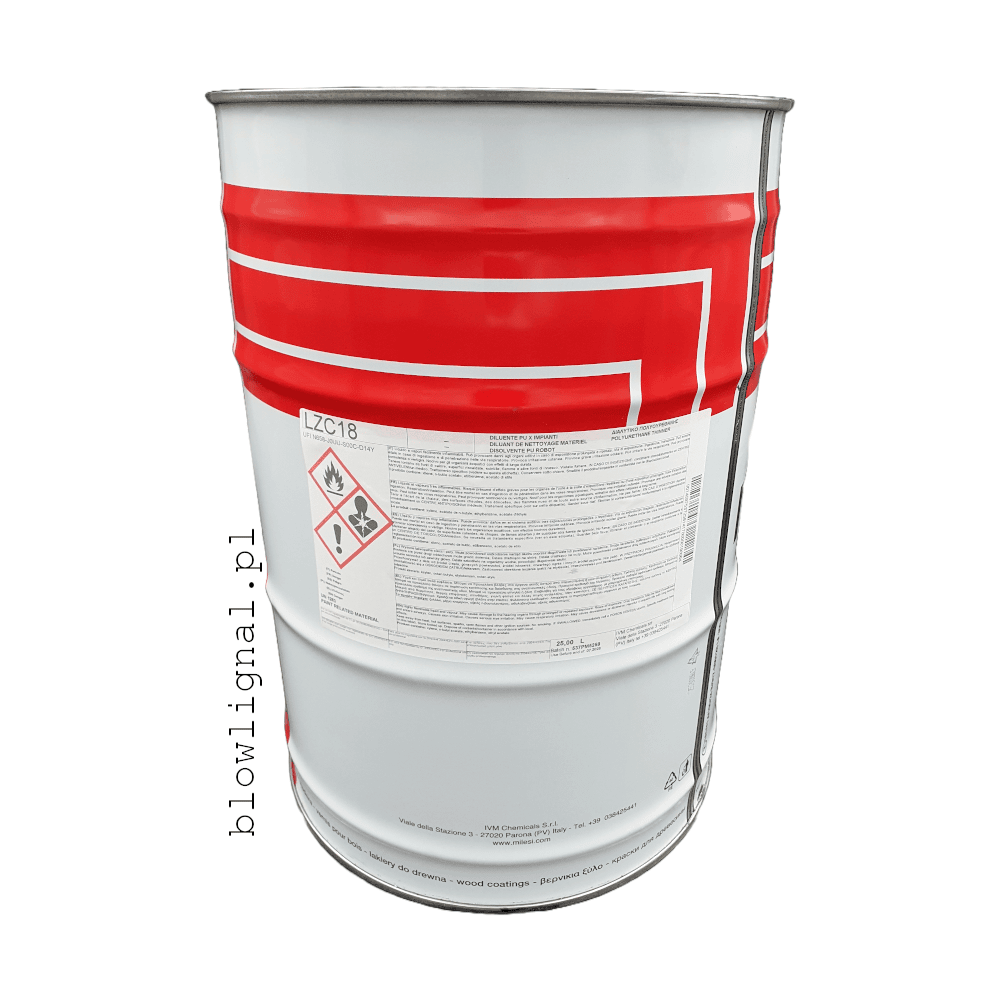 rozcieńczalnik srednio wolny lzc18 milesi orginalne 25 litrowe opakowanie milesi blowlignal oficjalny dystrybutor