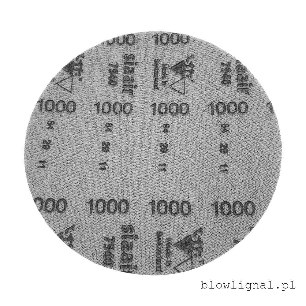 Sia 7940 Siaair P1000 Krążek na gąbce 150mm 10szt | Wykończenie pod połysk - obrazek 2