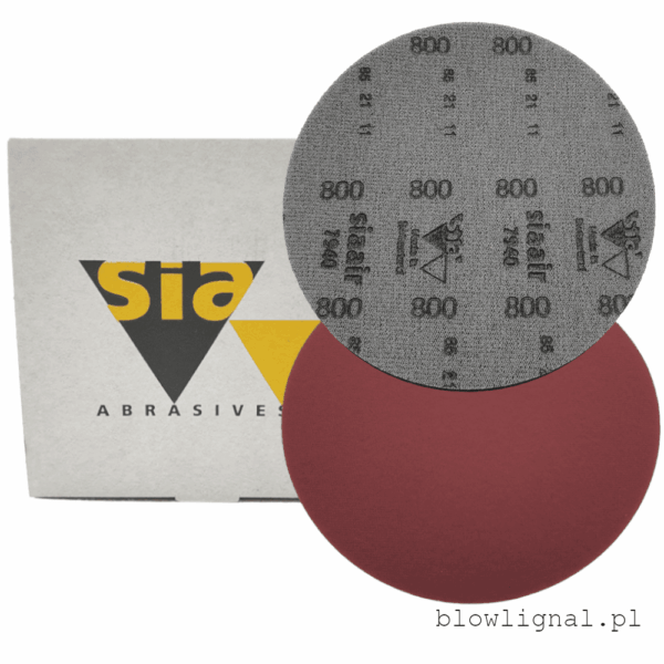 krążek ścierny na gabce siaair 7940 p800 idealny do wykańczania