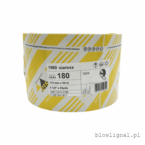 papier na rolce 115mm x 50 m siarexx 1960